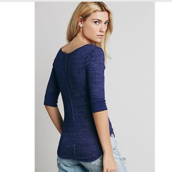 Free People We The Free Sweetheart Henley - Picture 3 of 5